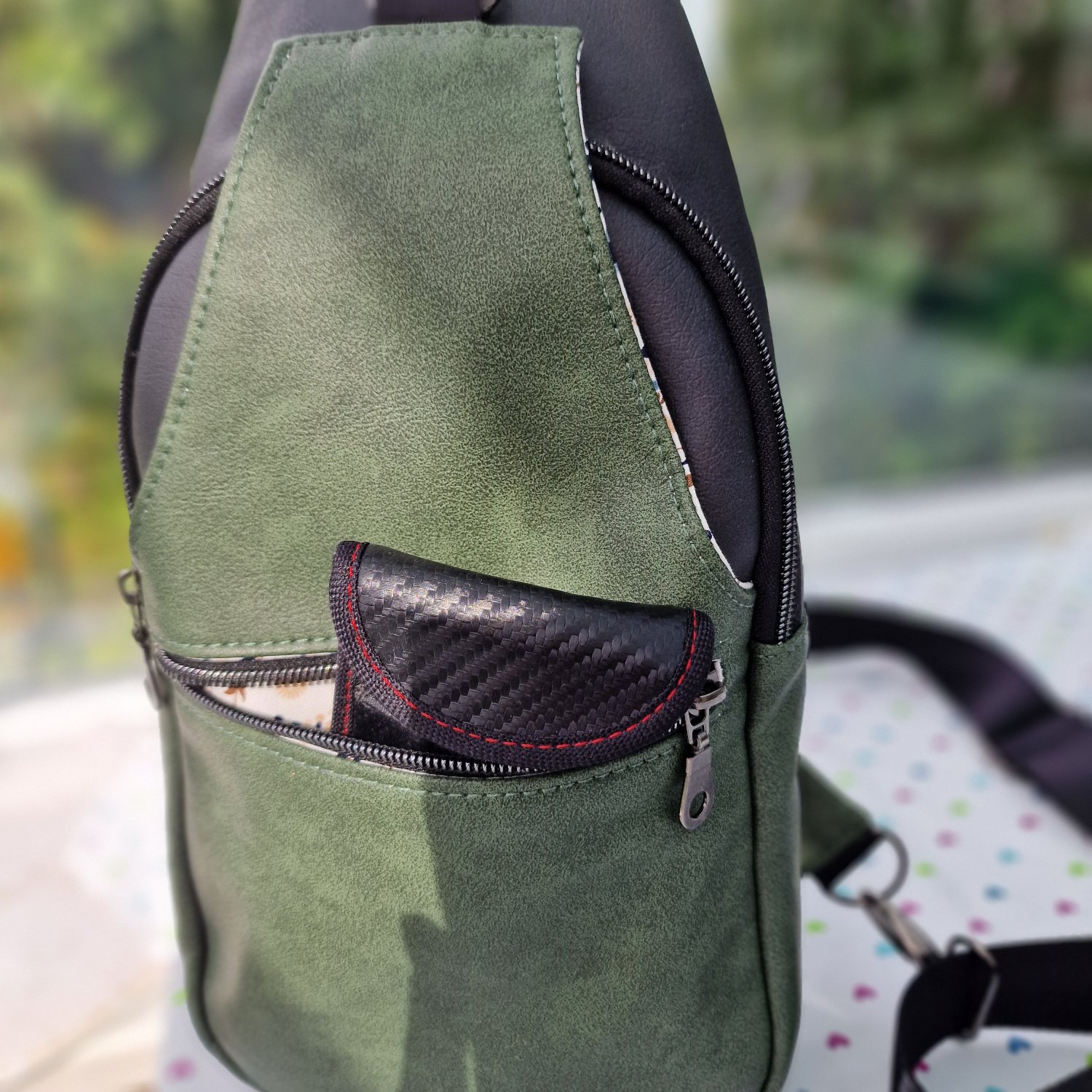 Retro Style Sling Bag - Image 6