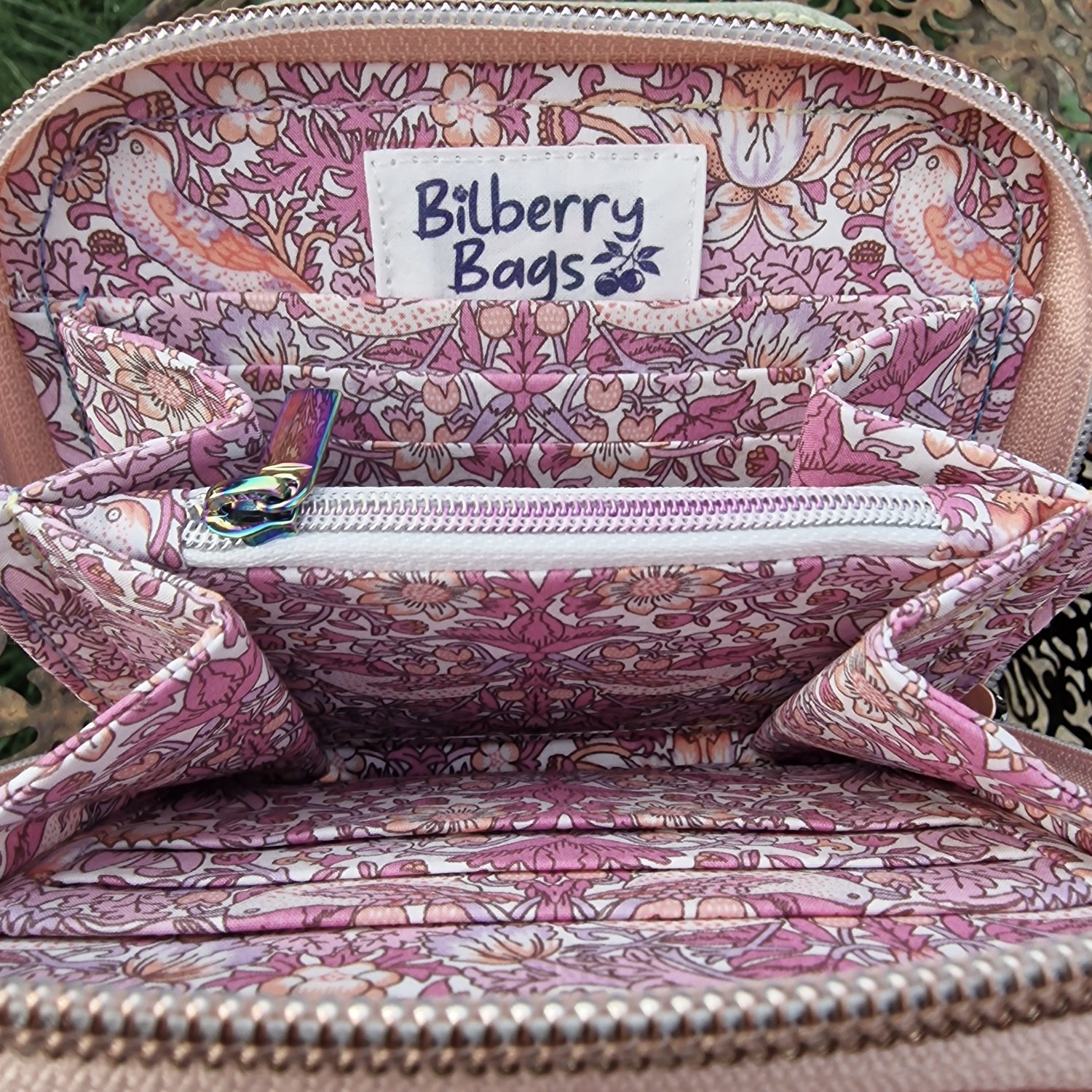 Mini Classic Zip Around Wallet - Image 2