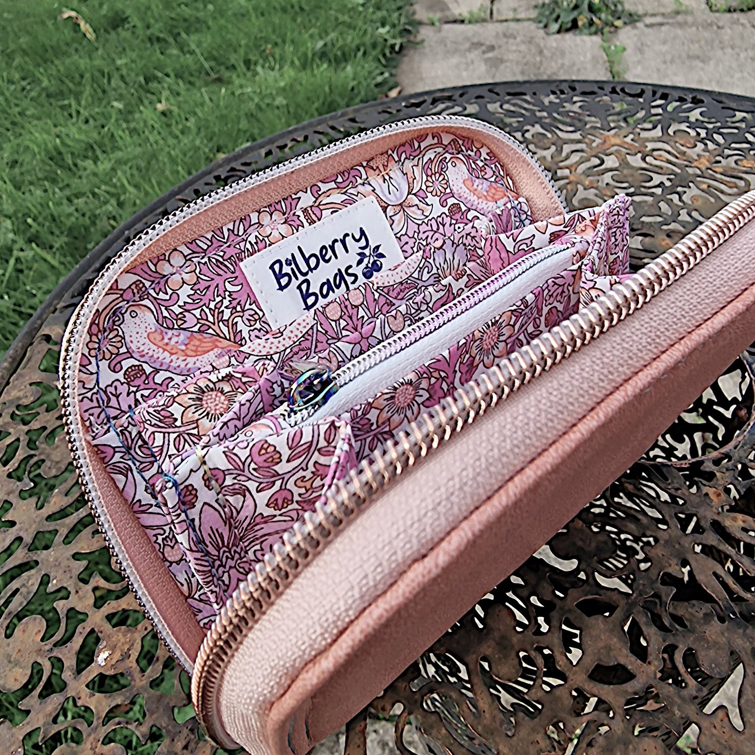 Mini Classic Zip Around Wallet - Image 4