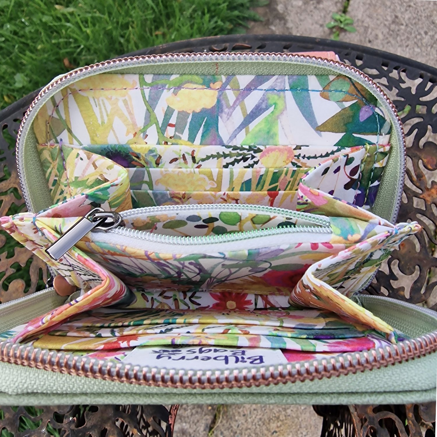 Mini Classic Zip Around Wallet - Image 10